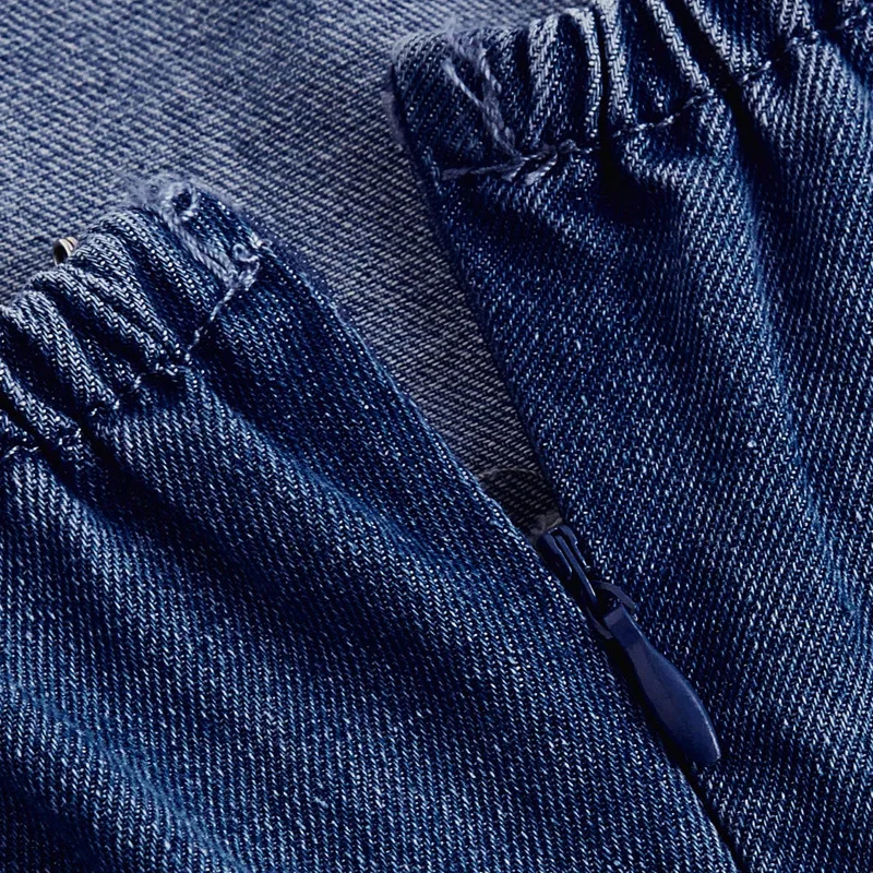 Mujeres Cami vestidos plisados Denim vestido sólido una línea Mini longitud sin tirantes sin mangas cintura Cinch Casual Oficina señora 2026 verano