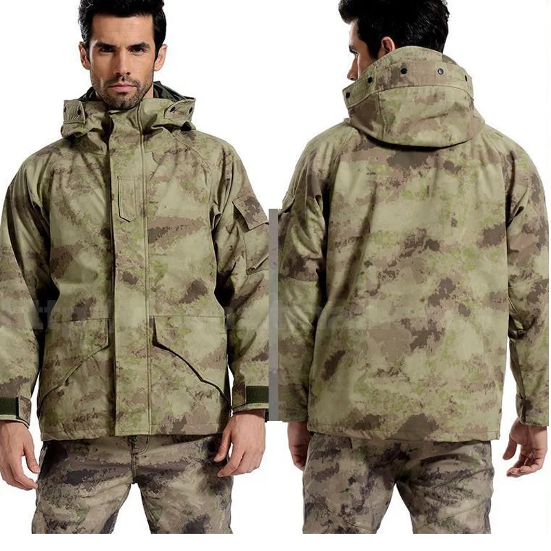 Imagem -06 - Cabolsa Grosso e Forro Parka de Camuflagem de Inverno Masculino 2in Jacket Tático Militar com Capuz Impermeável Caça Caminhada Outwear g8