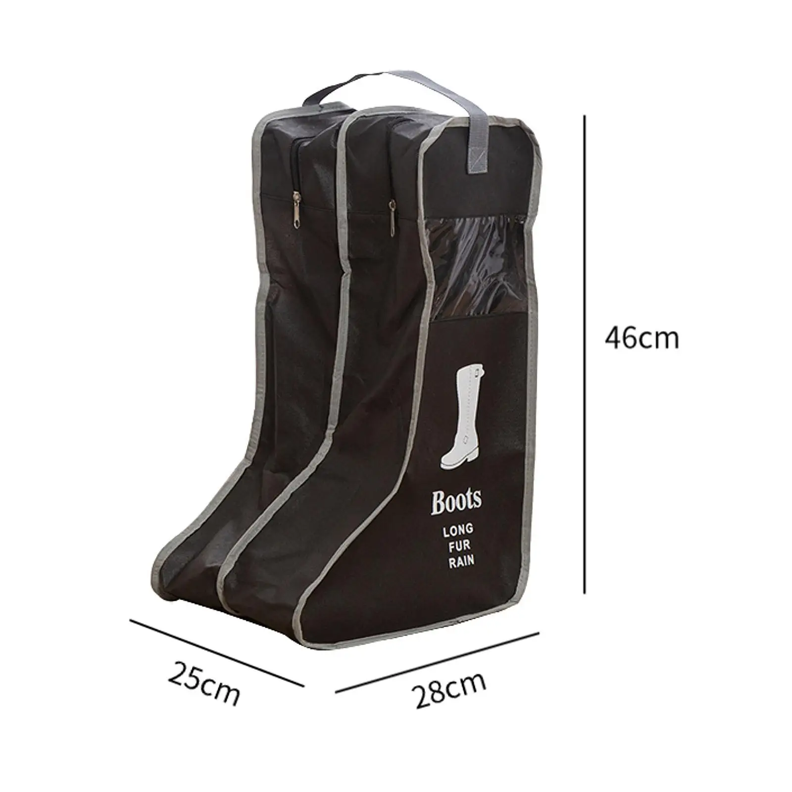 Portable Boots Storage Bag Travel Shoe Bag for Trekking Hiking Backpacking