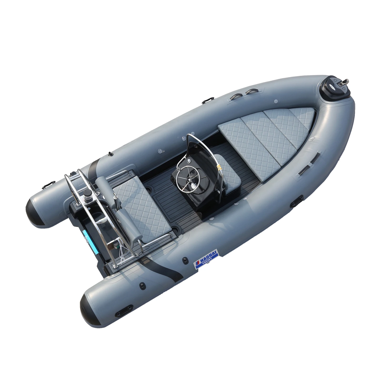 CE Certified High Quality Fiberglass Folding Stable Electric Sport Yacht RIB 480 Light Weight Rigid Inflatable Boat