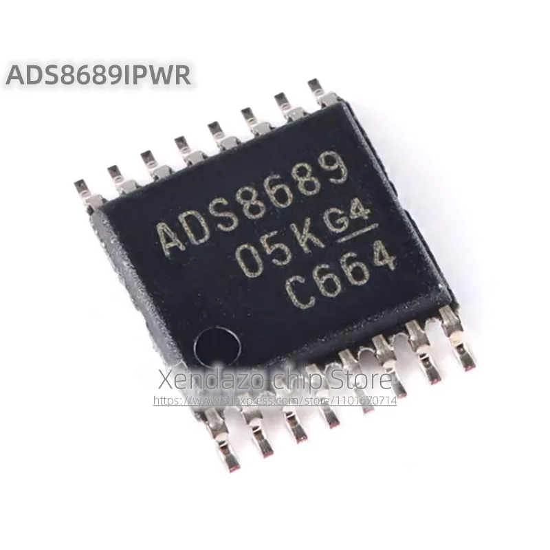 1pcs/lot ADS8689IPWR ADS8689 TSSOP-16 package Original genuine 24 bit analog-to-digital converter (DAC) chip