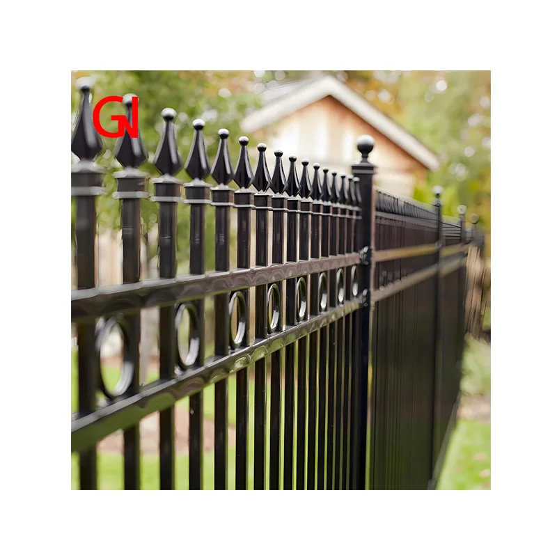 Customization Factory Direct Customizable Galvanized Steel Fence Outdoor Courtyard Park Mall Application Isolation Balustrades