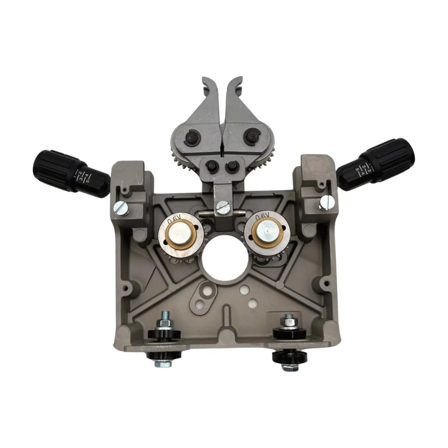 

JINSLU 76ZY-02A Wire Feeder Motor Frame Gear Box Assembly Mechanism Steel Mig Feeding Machine with V Groove