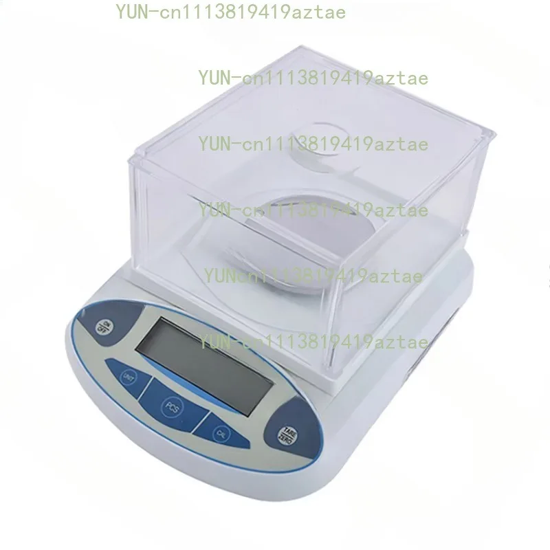 High Precision Digital Analytical Balance 500g×0.001g, Lab Electronic Scale With Windshield