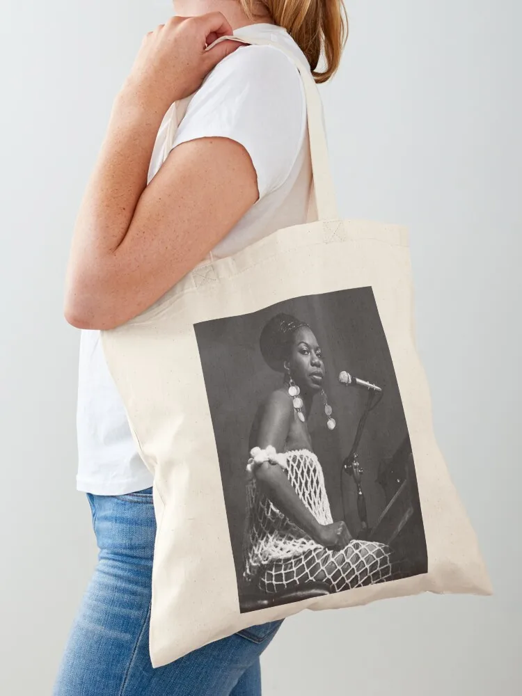 Portrait Simone Song Tote Bag shopper bags for women Canvas Gift bags