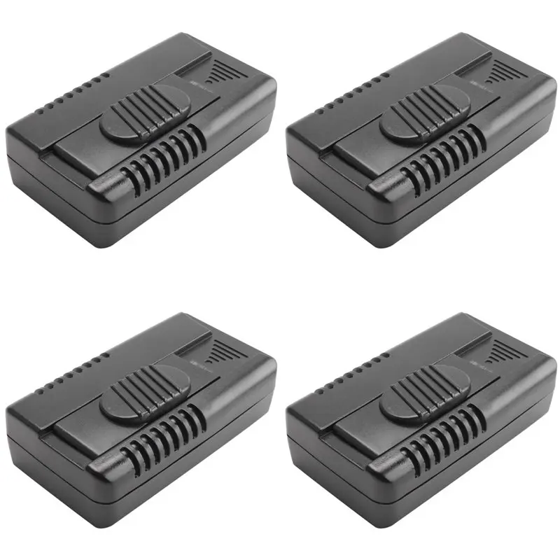 ABUL-4X Foot Dimmer Switch Full Range Inline Slide Control Switch For Floor Light LED Lamp 100V-120V US Plug