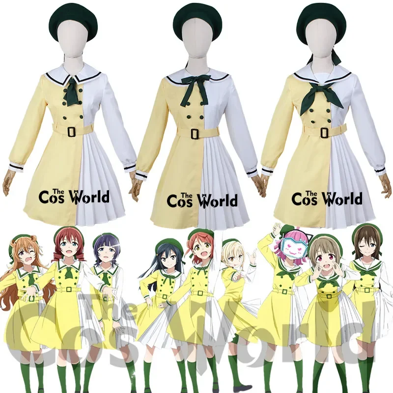 

Love Live Nijigasaki Mirai Harmony Uehara Ayumu Yuki Setsuna Miyashita Ai Emma Verde Outfit Anime Customize Cosplay Costumes