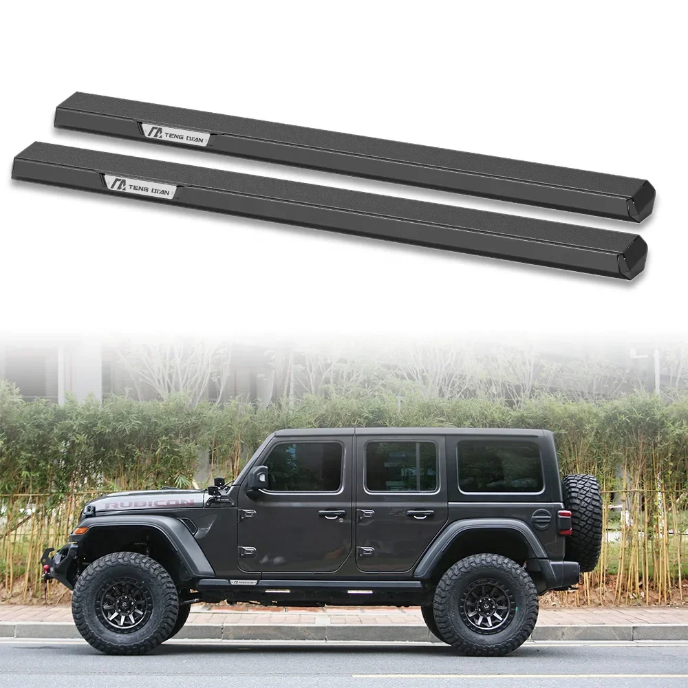 

LED Side Step Running Boards Nerf Bars Sidebar for Jeep Wrangler JK