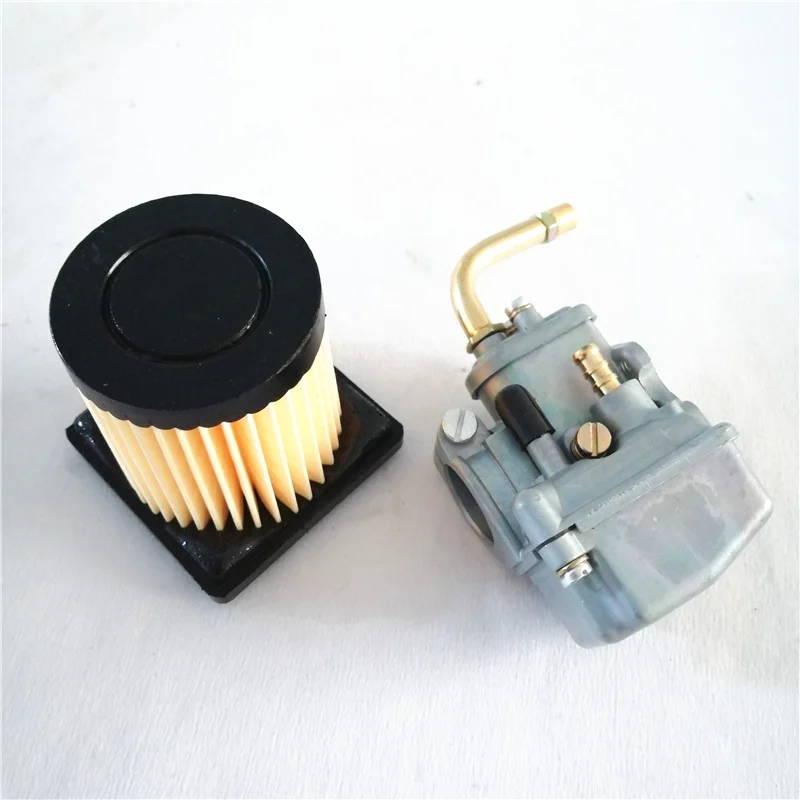 Motorcycle Carburetor 13MM with air filter 27mm for Hercules Prima M 2 3 4 5 S N Optima air filter Carb Bing 85 85/13 set 5
