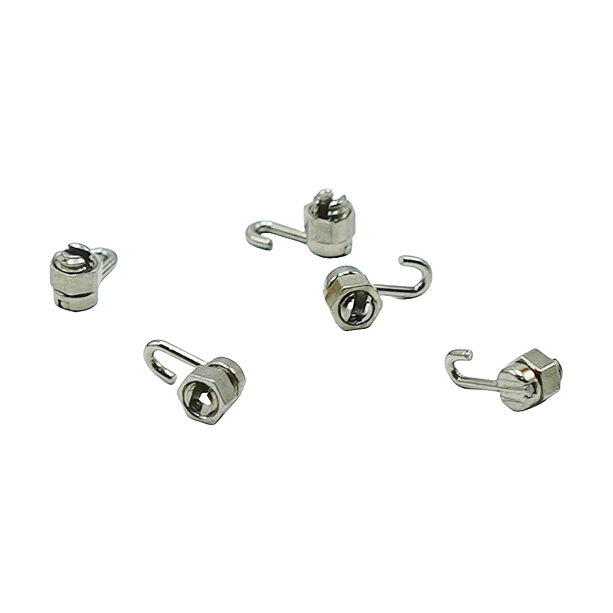 10Pcs/Pack Dental Orthodontic Crimpable Hooks Sliding Ball Hooks Stop Locks Removable Fixed on ArchWires For Ortho Treatment