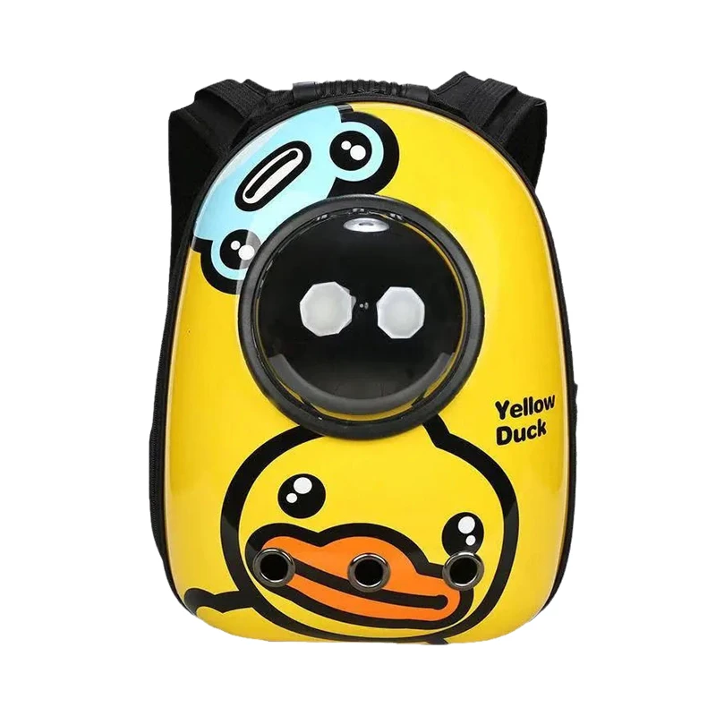 Cute Cartoon Dog Cat Carrier Bags for Small Dogs Cats Outdoor Puppy Cat Backpack Travel Pet Handbag Space Capsule gato transport