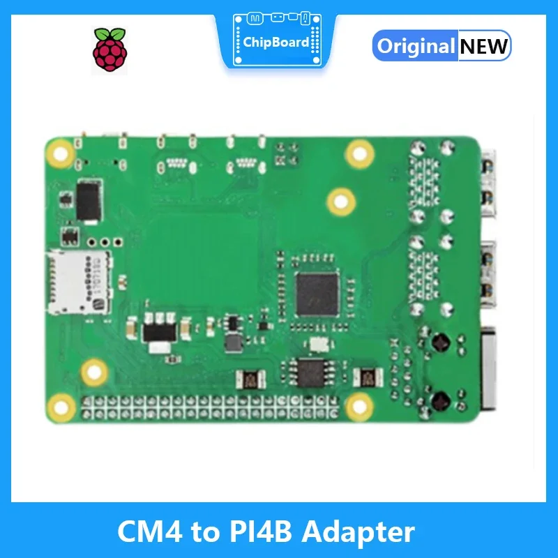 Adaptador Raspberry Pi CM4 a PI4B, arranque eMMC, 4 ranuras USB 3,0 TF, Gigabit Ethernet DIS CSI, WiFI, placa compatible con Bluetooth