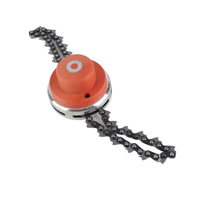 หัวตัดหญ้าอะลูมิเนียม T84C สำหรับเครื่องตัดหญ้า หัวตัดหญ้าแบบแปรง ตัดหญ้าด้วยโซ่โลหะ อุปกรณ์กำจัดวัชพืช อุปกรณ์ทำสวน