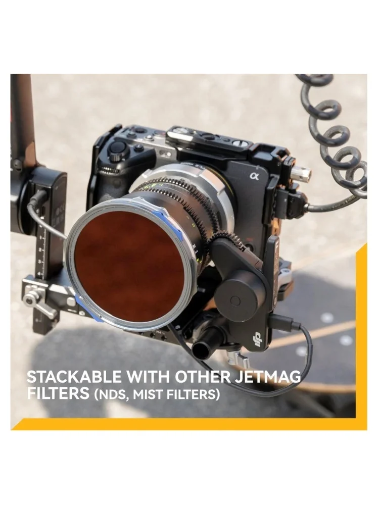 NiSi 82MAG JetMag Pro Variable ND Filter 1-5 Stops True Color Nano Coating Magnetic Design for Professional Long Exposure