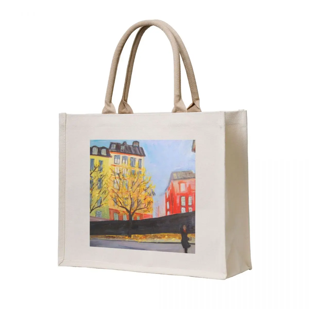 

Stockholm Gamla Stan Tote Bag shopper bag woman canvas tote bags Large bags for women Women's bags