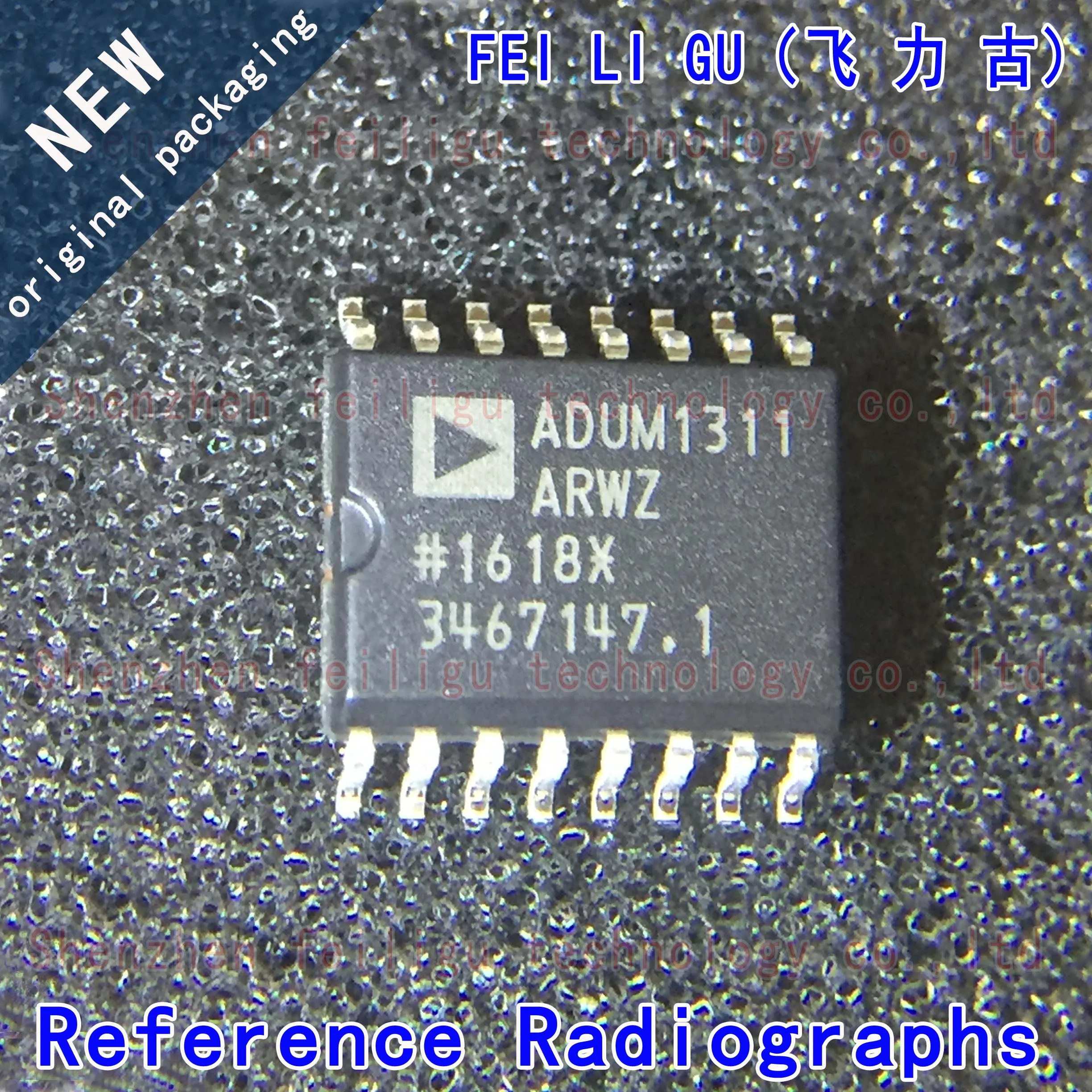 

1~30PCS 100% New Original ADUM1311ARWZ-RL ADUM1311ARWZ ADUM1311ARW ADUM1311 Package:SOP16 Universal Digital Isolator Chip