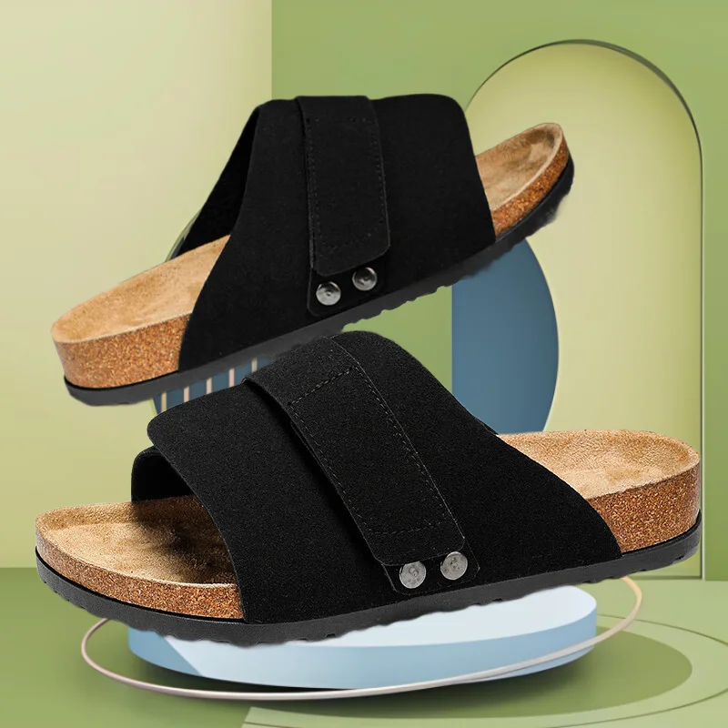 

Couple Style Outdoor Slippers Unique and Fashionable Comfortable To Wear Quick To Wear Plus Size Slippers in Six Colors 39-47