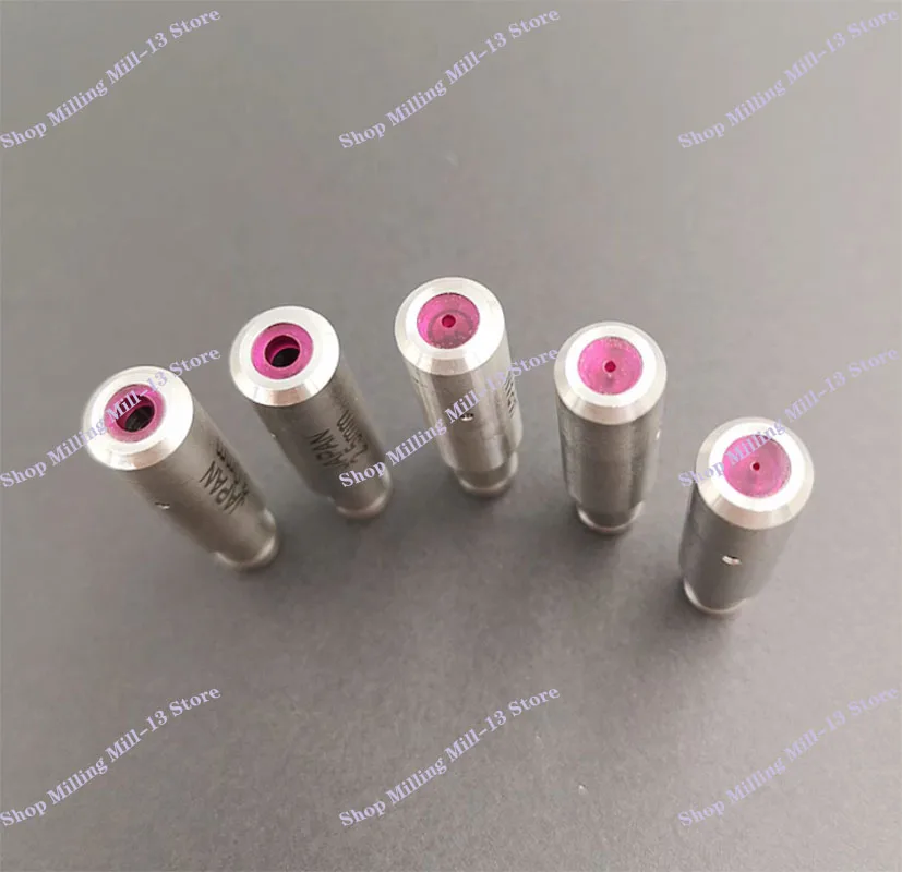 Imagem -05 - Wedm Ruby Eletrodo Tubo Guia Morre Diâmetro Cerâmico 0.1 Mm3.0 mm Edm Wire Cut Acessórios Máquina de Perfuração 6x8x30 mm 1pc