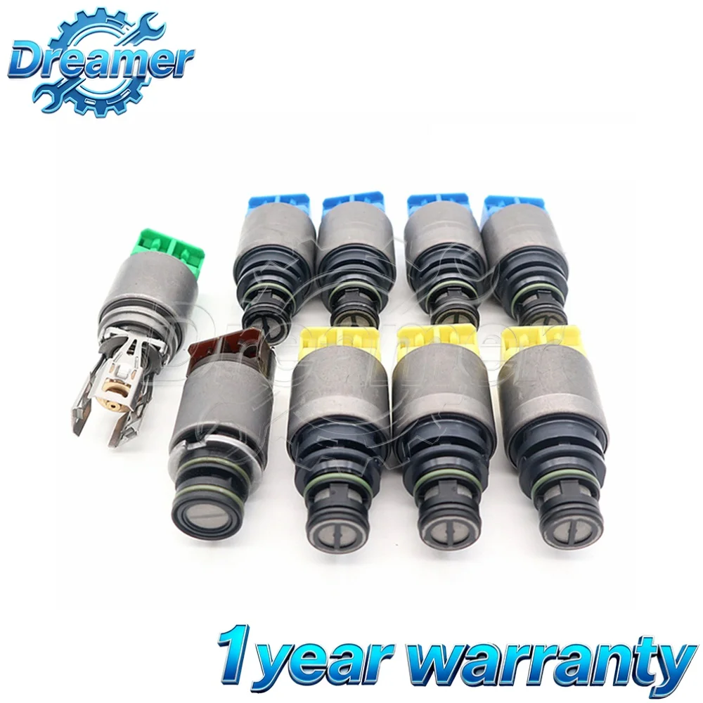 Original 8HP50 ZF8HP50 8HP55A Automatic Transmission Solenoid Valve 9pcs Kit for BMW F30 F35 G38 Car Accessories