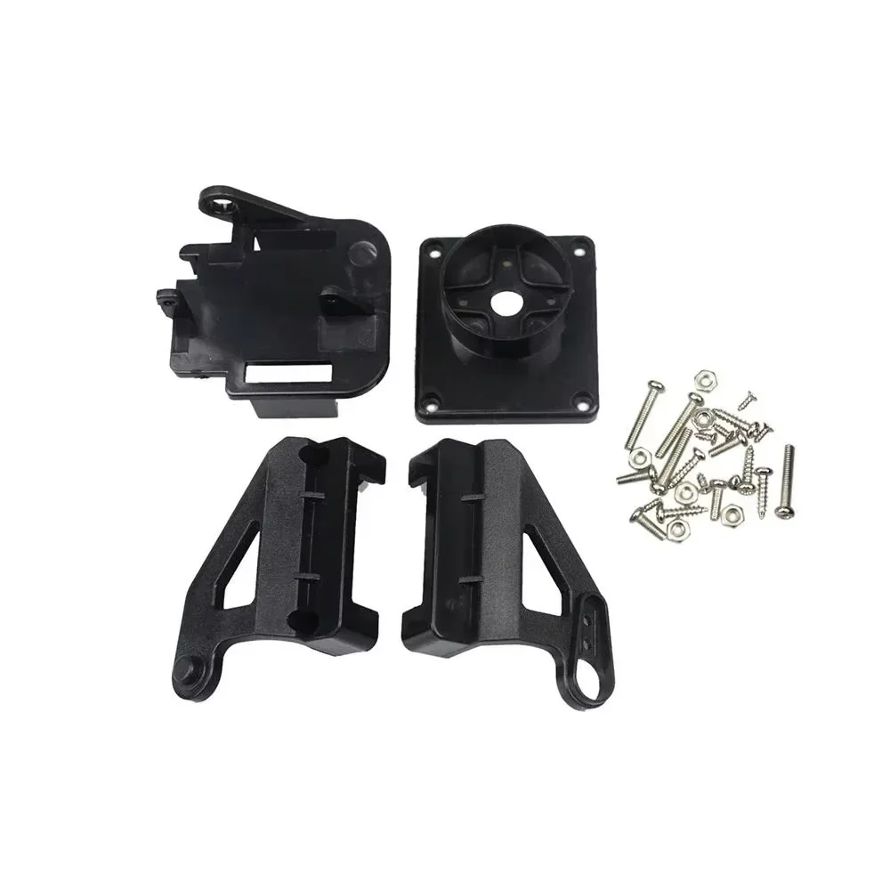 1/2 Stück Servo-Halterung PT Schwenk-/Neigbare Kameraplattform Anti-Vibrations-Kamerahalterung für Flugzeuge FPV Spezielles Nylon PTZ für 9G SG90 – Detail 5