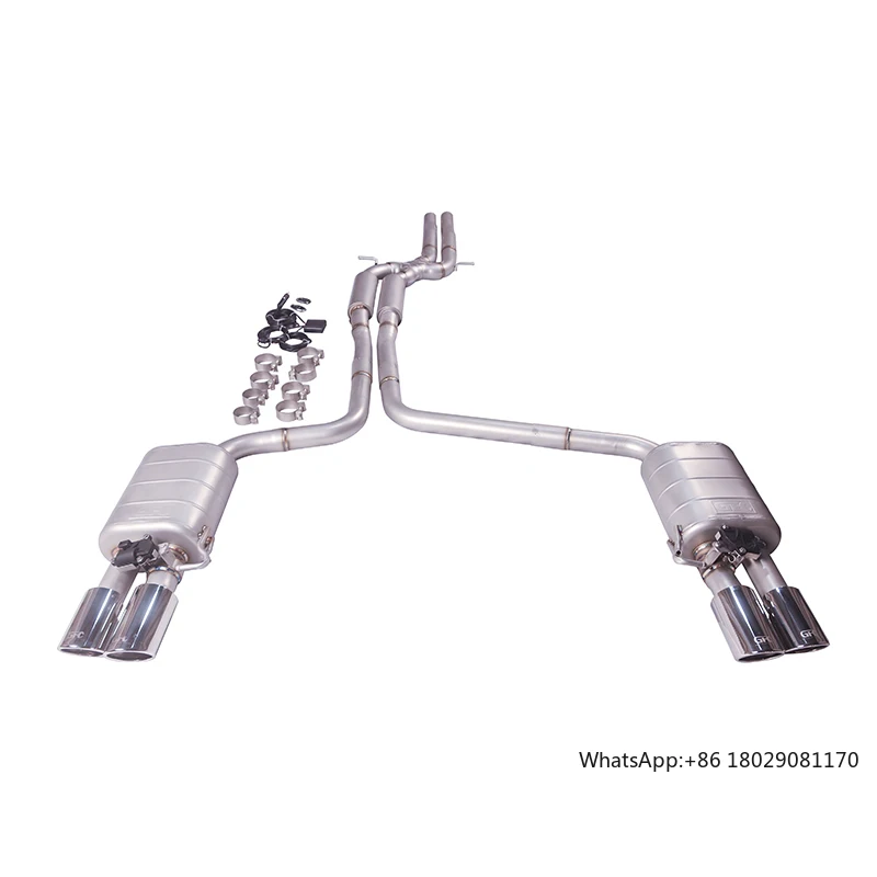 Wholesale Exhaust Pipe Audi A6 A7 3.0T Tailpipe Tuned Exhaust System To Improve Engine Performance With  Muffler