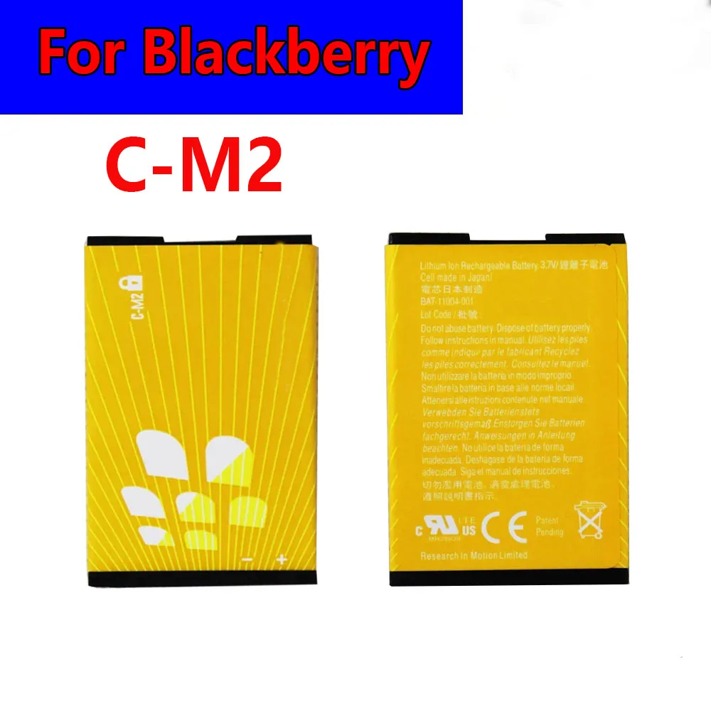 

Blackberry C-M2 CM2 C M2 Battery For Blackberry BAT-11004-001 8100/c/r 8120 8220 Pearl BAT-11004-001