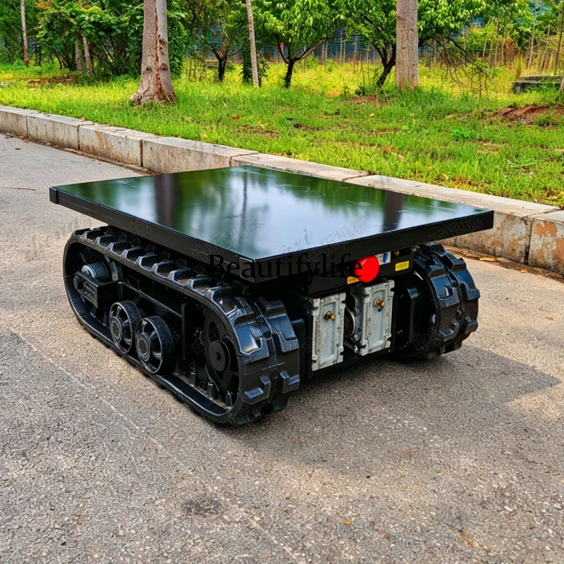 A81 crawler chassis assembly, easy loading and unloading, all-terrain walking chassis modification machinery and equipment
