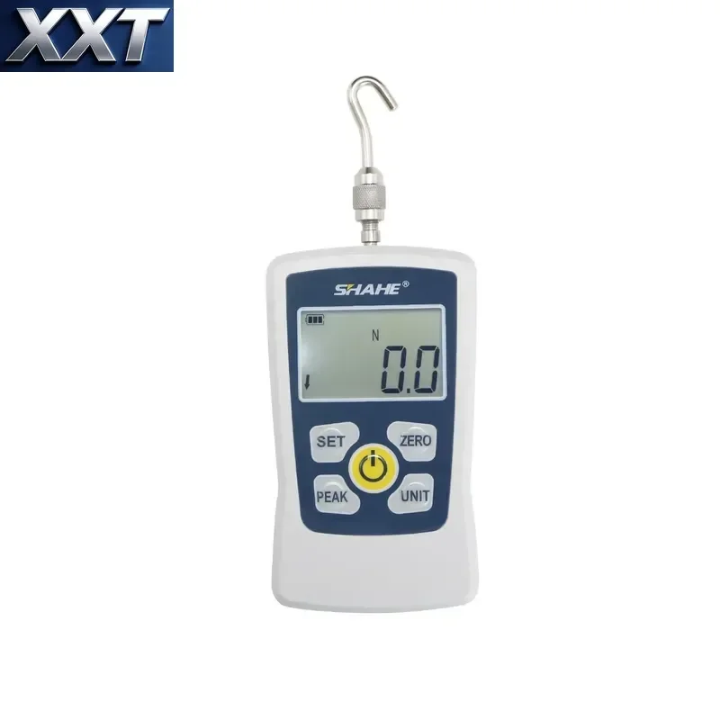 XXT SHAHE High Precision Digital Push Pull Force Gauge Portable Dynamometer Gauge Digital Force Gauge