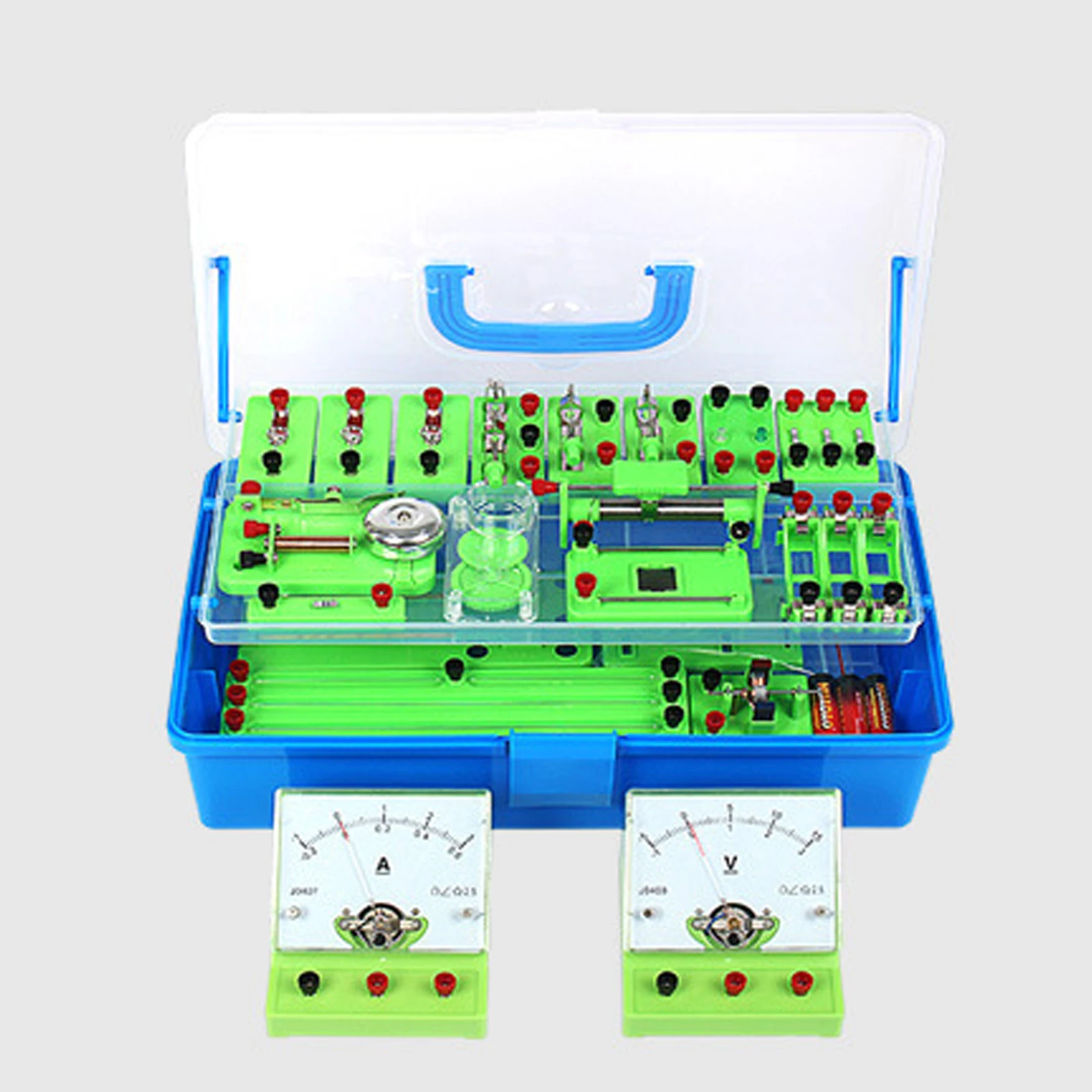 Physics Labs Circuit Learning Kit Basic Electricity Discovery Principles Kit for School Teacher Student Science Study Parallel