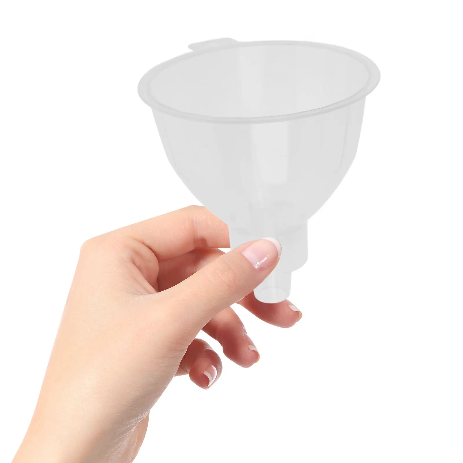 Kitchen Funnel Multi-Purpose Liquid Transfer Tool Wide Mouth Plastic Funnel for Oil Juice Wine Soy Sauce Dry Powder Filling