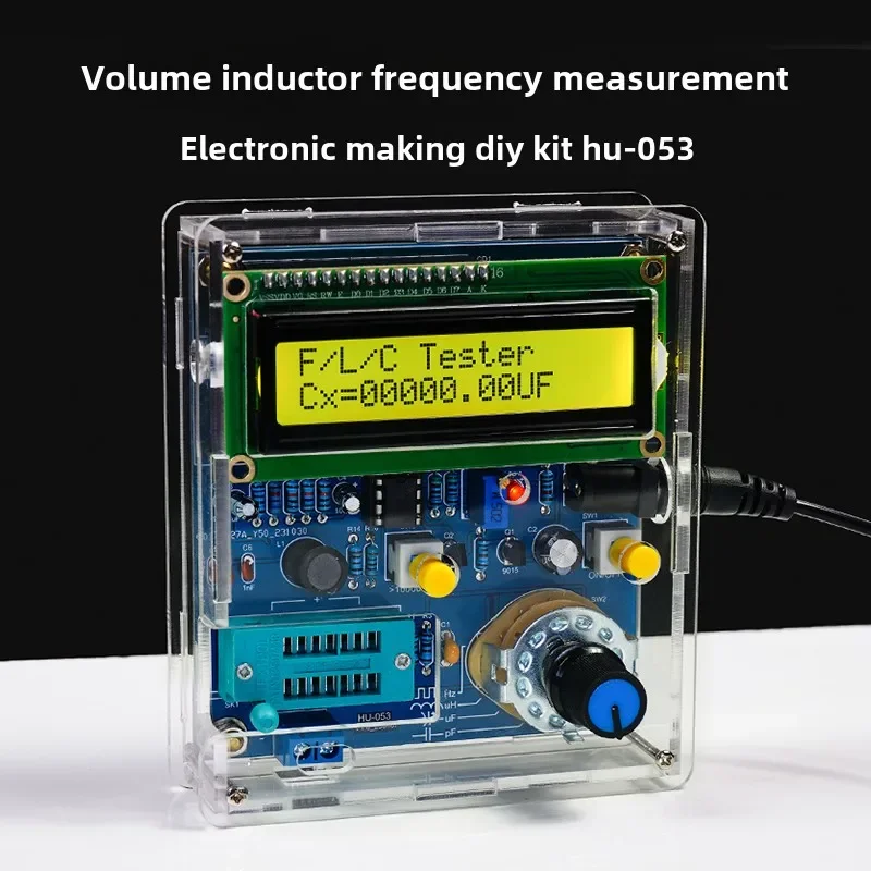

Frequency Meter Kit for Capacitance Inductance Measurement and Circuit Board Soldering Practice