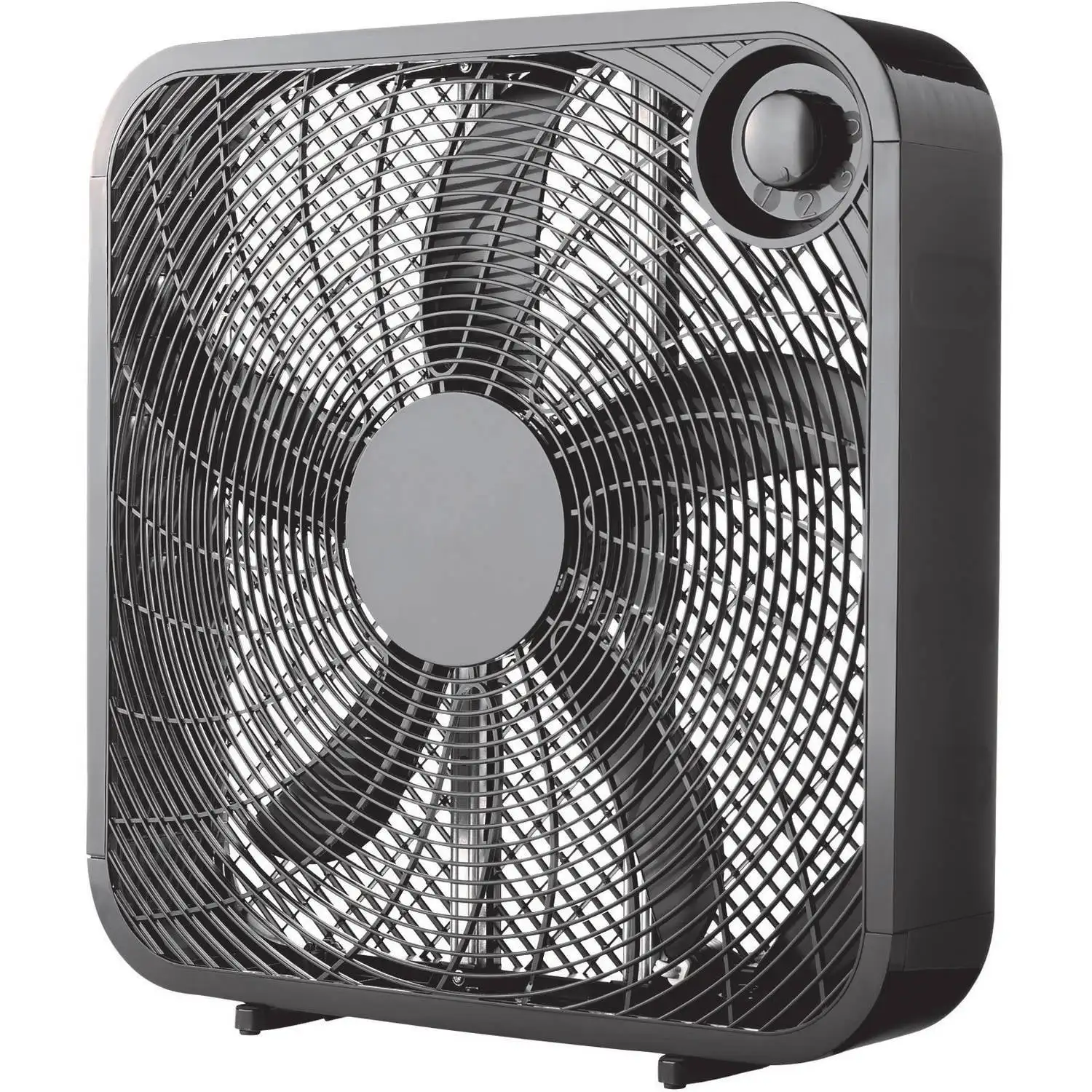 

Mainstays 20" 3-Speed Portable Box Fan, FB50-16HB, New, Black