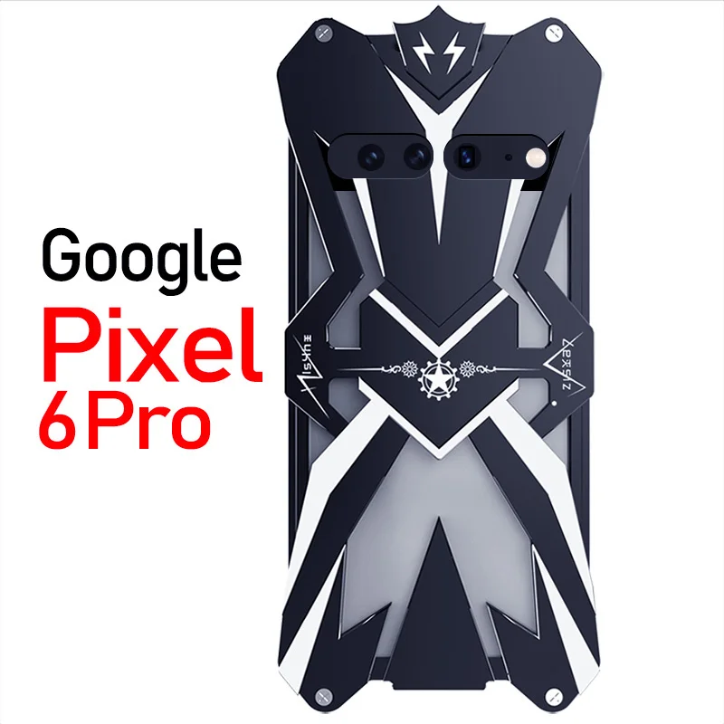 Metal Steel Machinery Series Cases Thor Heavy Duty Armor Aluminum Phone Covers For Google Pixel 7 6 Pixel7 Pro CASE Cover