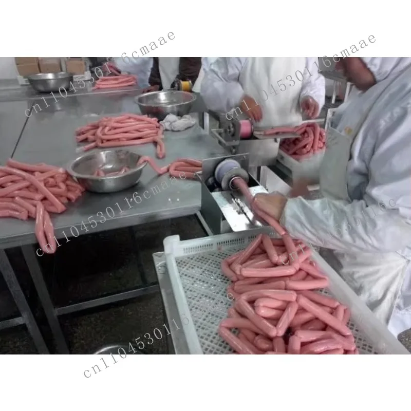 Stainless Steel Hand Sausage Knotting Machine Spiral Binding Machine
