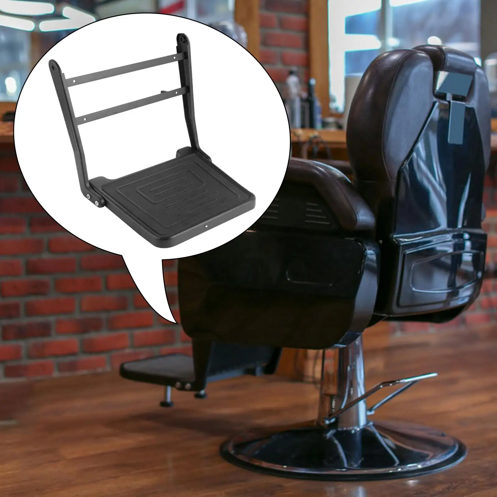 

Salon Chair Footrest Hairdresser Shop Supply Non Slip Hairdressing Foot Rest