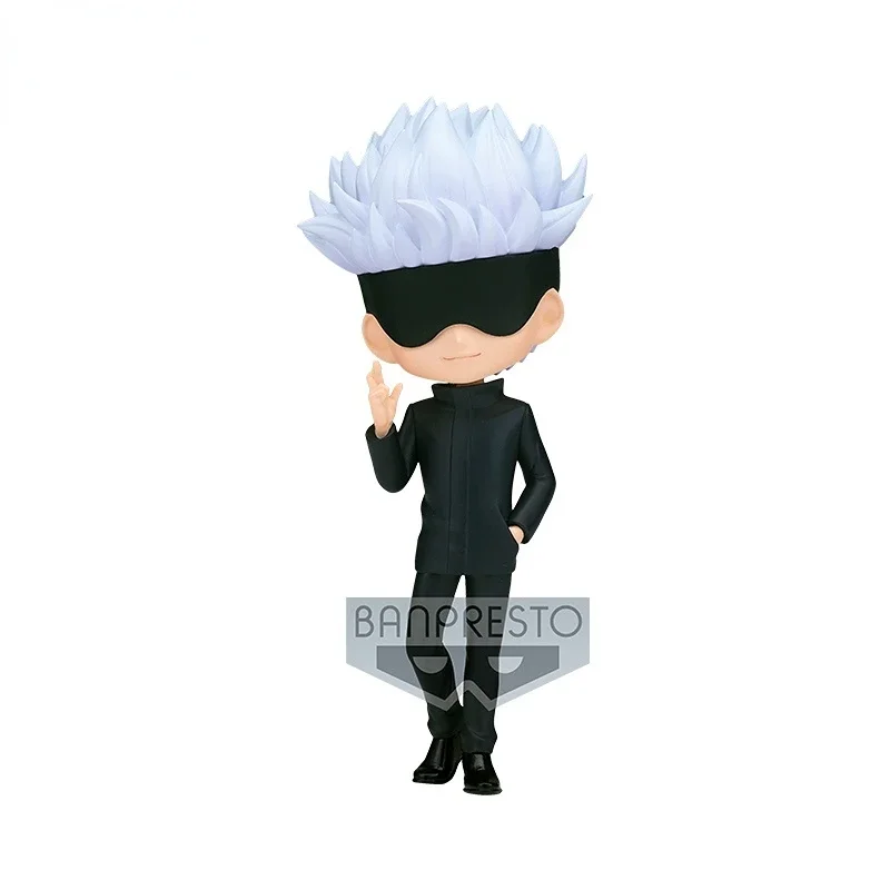 Pre-Sale Q Posket Jujutsu Kaisen Anime Figure Gojo Satoru Kawaii Action Figure Toys for Boys Girls Kids Gifts Model Ornaments