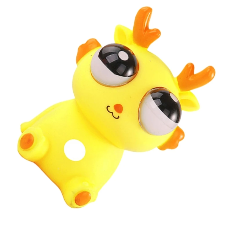 Anti-Stress Squeezable ของเล่น Eye-Popping Dragon Decompression Fidgets บีบของเล่นสำหรับเด็กนักเรียนความวิตกกังวล Sensory