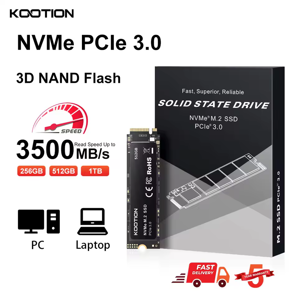 SSD Nvme Kootion X15 256GB / 512GB