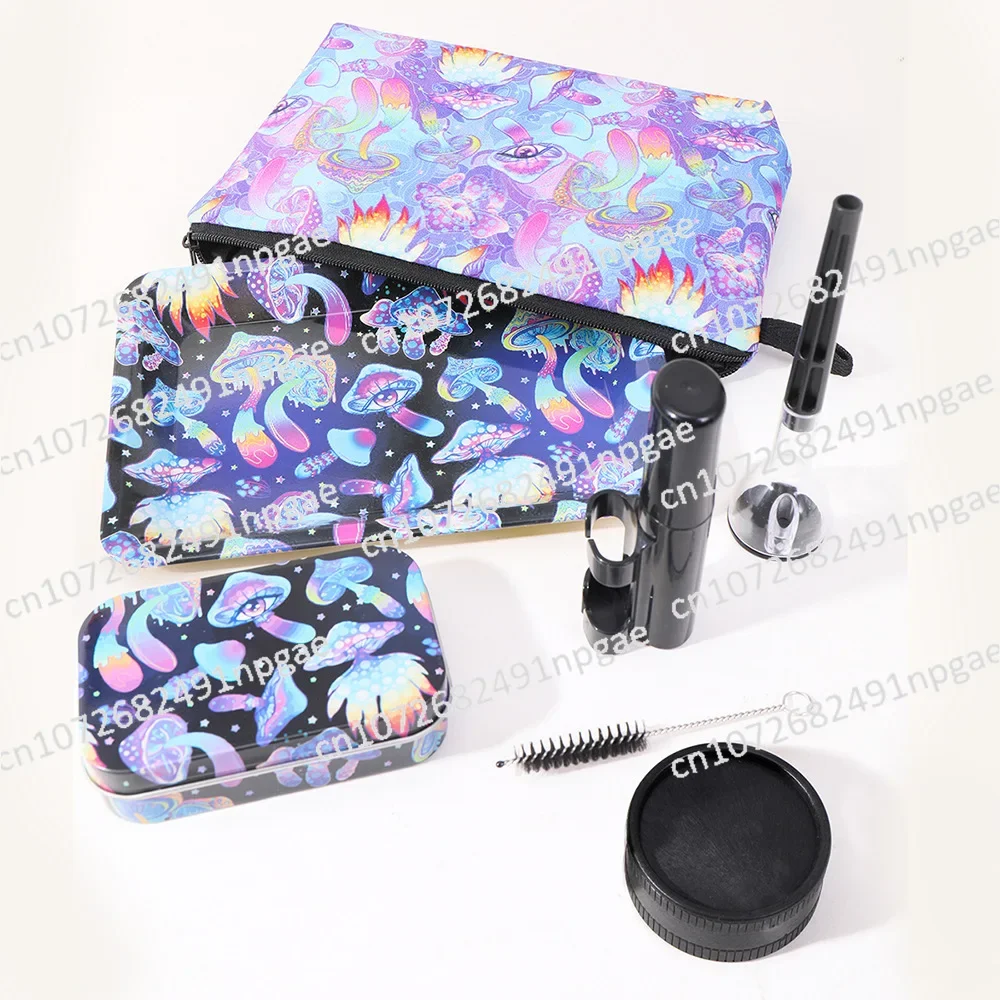 

Cross-border Explosive Seven-piece Set, Magic Mushroom Set, Cigarette Set, Tray and Accessory Set.