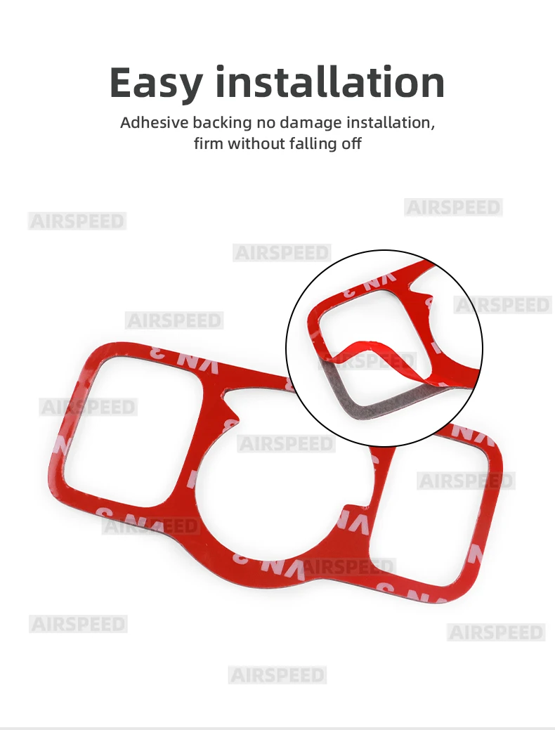 Echte weiche Carbonfaser für Mercedes Benz A CLA GLA GLE GLS W177 C118 H247 W167 X167 2020-2025 Scheinwerferschalter-Rahmen-Aufkleber – Detail 8