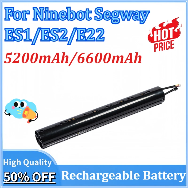 

36V 5200mAh/6600mAh Battery for Ninebot Segway ES1/ES2/E22 Intelligent Electric Scooter Internal Battery Assembly
