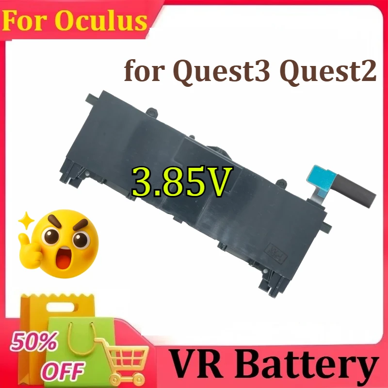 

890-02297-B 345-00550-A for Meta Oculus for Quest3 Quest2 VR Battery New 3.85V