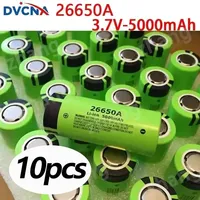 NEW 100% Original 26650 20A Power Rechargeable Lithium Battery 26650A , 3.7V 5000mah Suitable for Flashlight