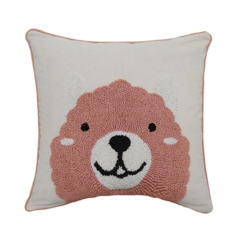 

Pillow for Case Cotton Cloth Cushion Cover Sofa Car Bedroom Office Living Room Hotel Household Decoration Supplies A0KC