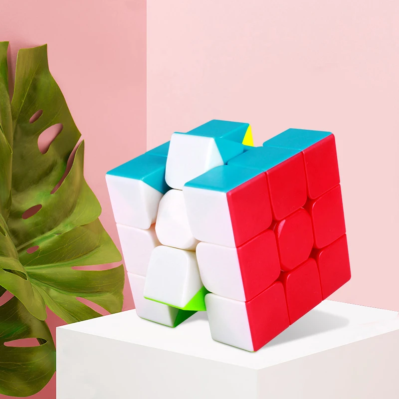 Qiyi żagiel W 3x3 profesjonalna magiczna kostka bez naklejek wojownik S Speed ​​puzzle Cubo Magico kostka węgierska zabawka dla dzieci
