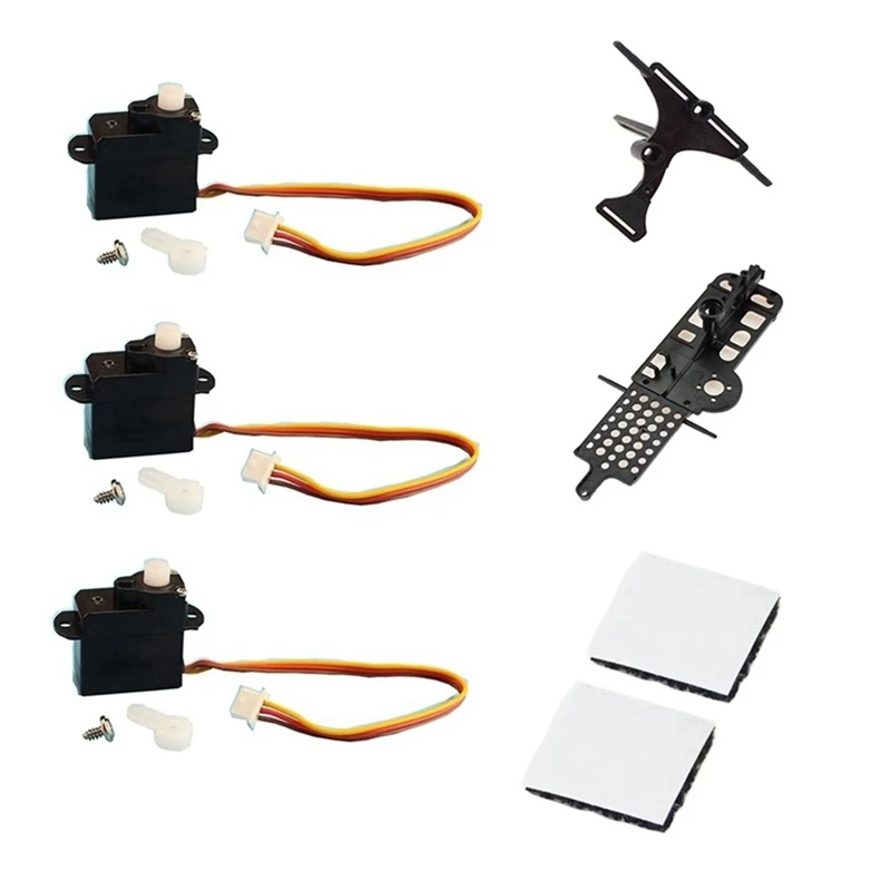 

XK K110 Upgraded To K110S Servo Main Frame And Servo Plate Replacement Accessories For Wltoys XK K110 K110S RC Helicopter