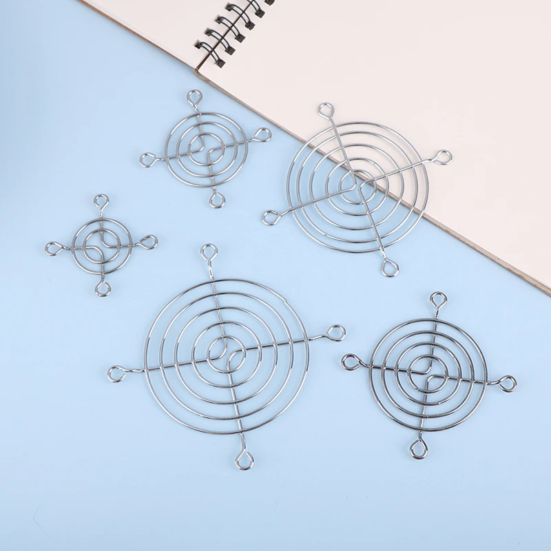 For Cooling Fan Guard Metal Grill Computer Cover Fan Grill 40mm 50mm 60mm 70mm 80mm Cooling Fan Protection Net