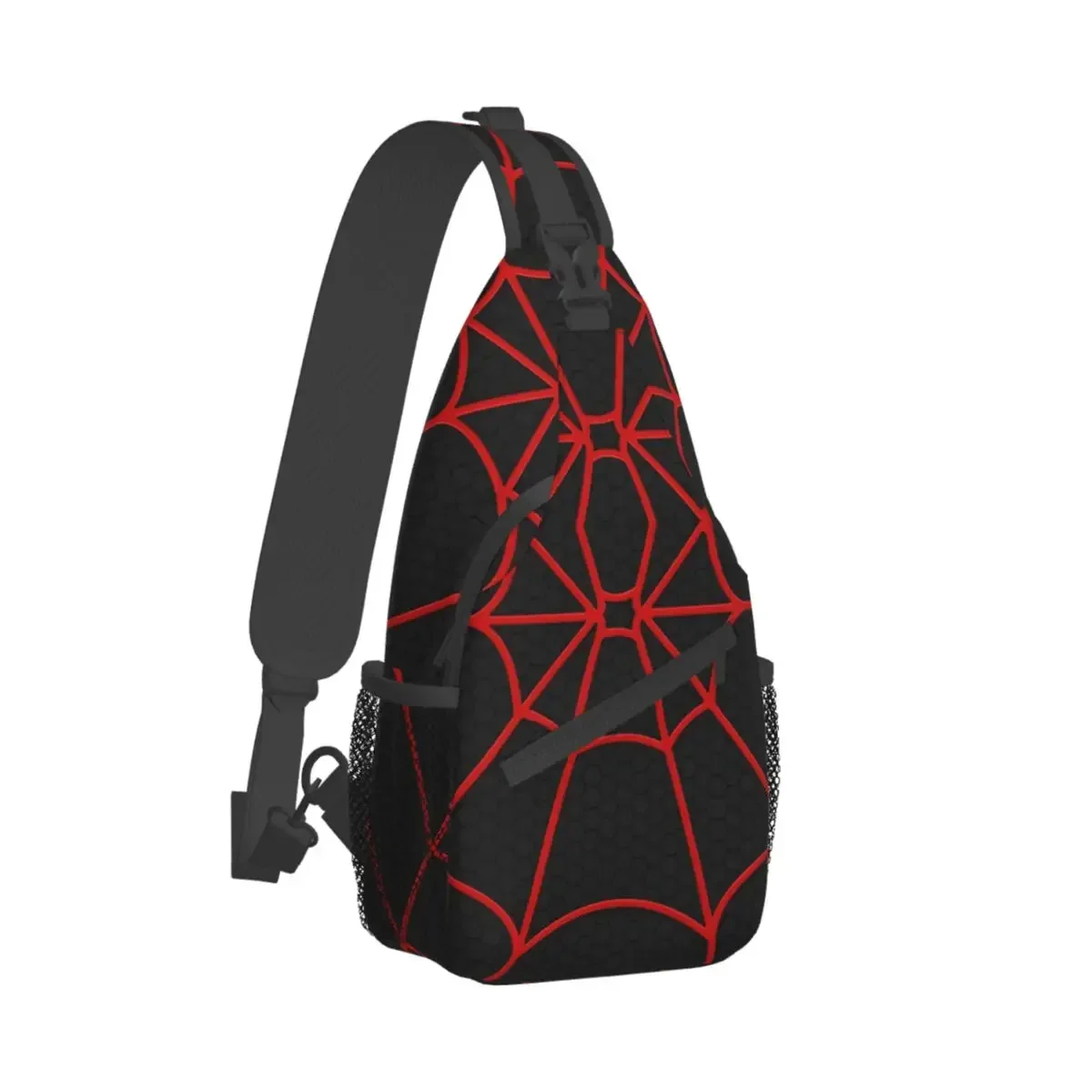 Miles Spider_70629796 Crossbody Chest Bags Pockets Travel Pack Messenger Sports Teens Shoulder Bag Unisex