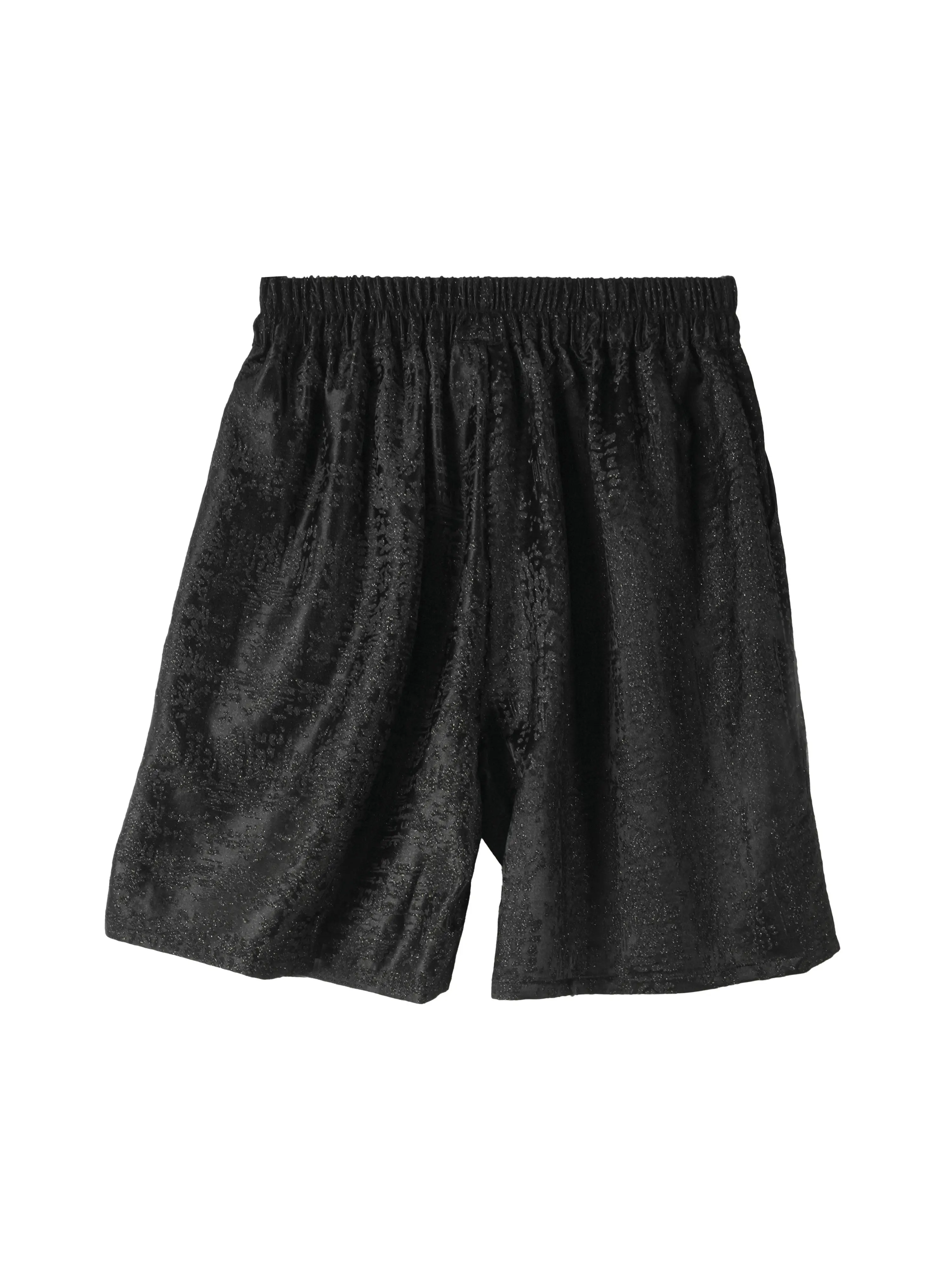The Stars Are Twinkling 35% Natural Mulberry Silk 65% Wool Solid Casual Shorts Women's High Waisted Versatile Five-point Pants