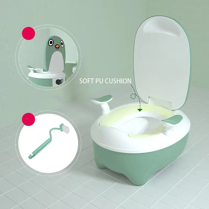 Cheap Price  Cute Cartoon Baby Training Toilet Infant Potty Training for baby kids